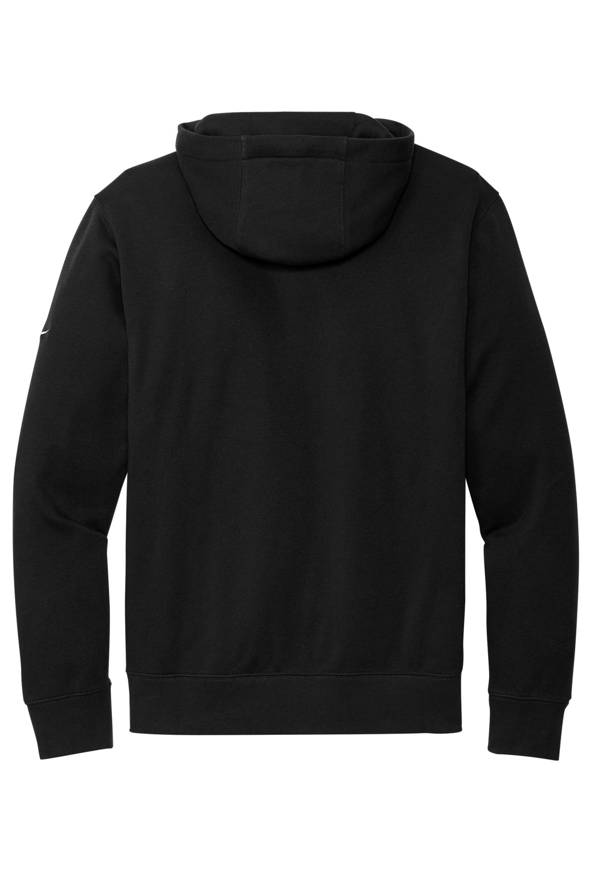 Nike Club Fleece Sleeve Swoosh Pullover Hoodie - Black