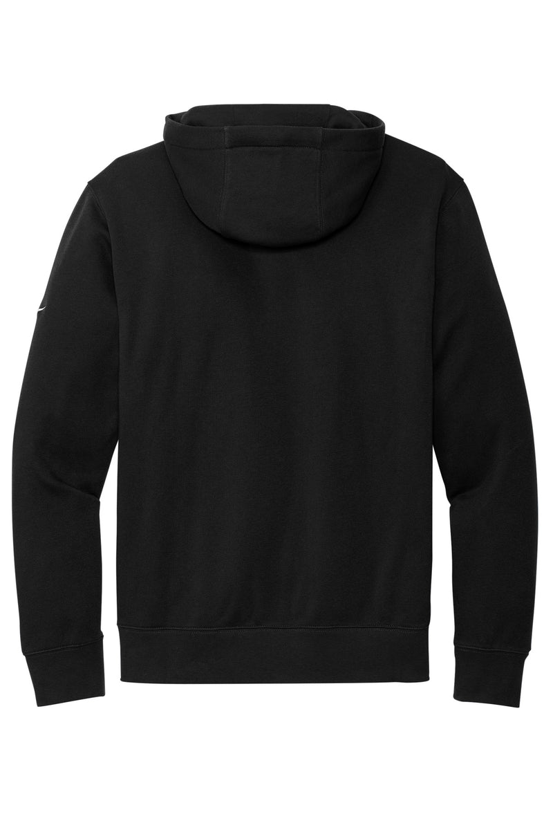 Nike Club Fleece Sleeve Swoosh Pullover Hoodie - Black