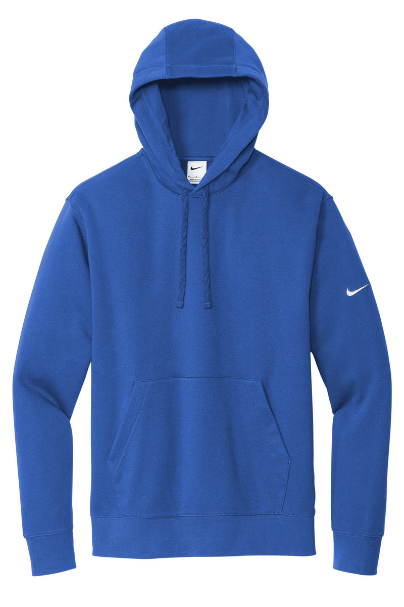 Nike Club Fleece Sleeve Swoosh Pullover Hoodie - Game Royal