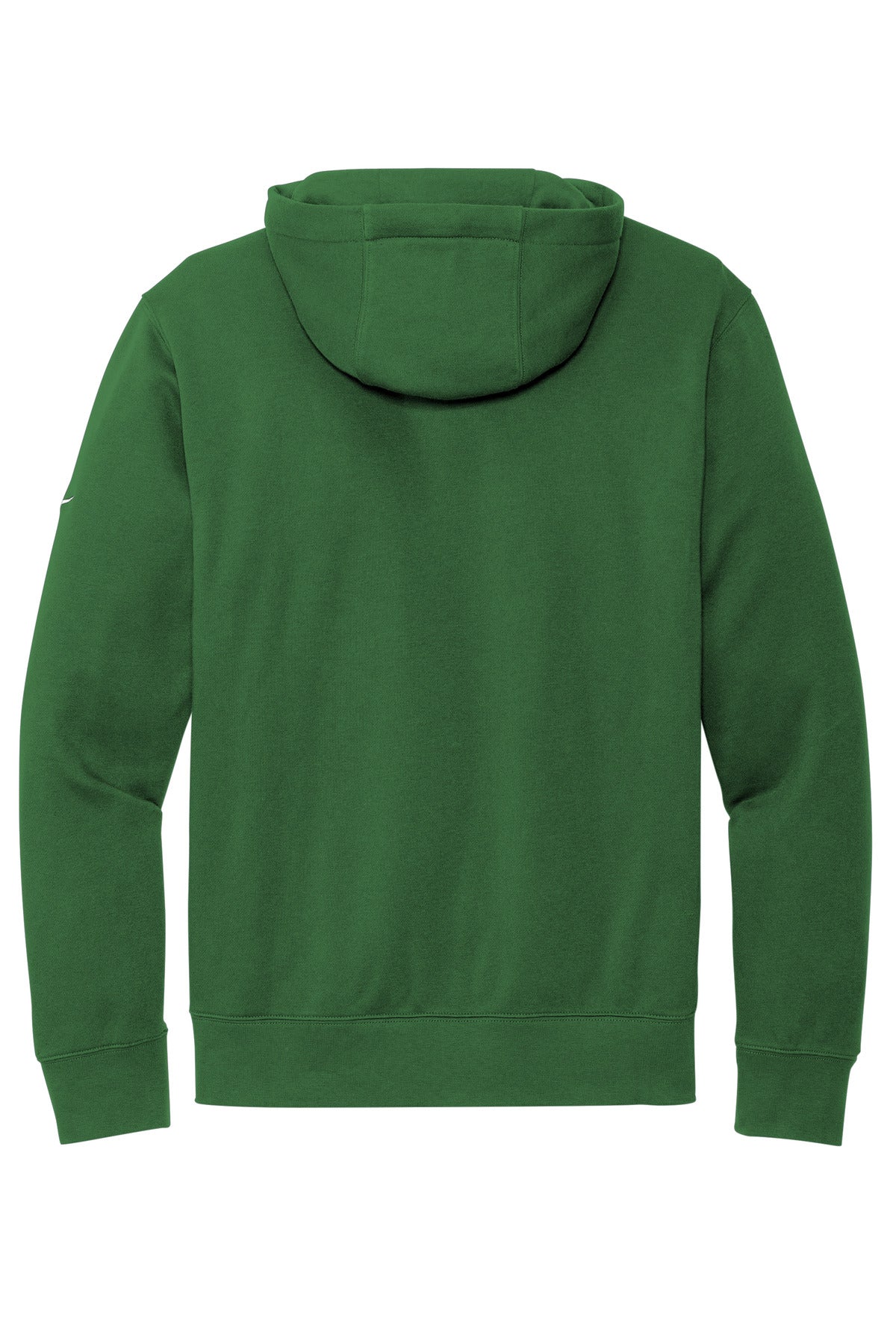 Nike Club Fleece Sleeve Swoosh Pullover Hoodie - Gorge Green