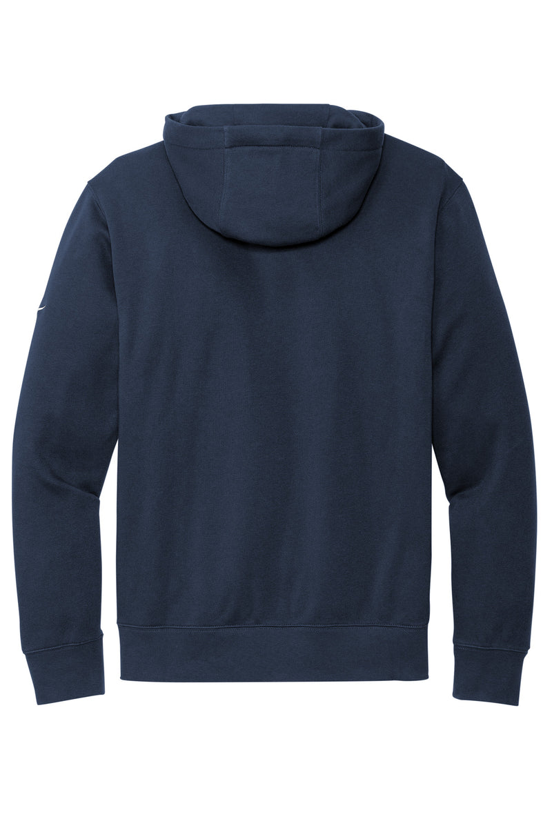Nike Club Fleece Sleeve Swoosh Pullover Hoodie - Midnight Navy