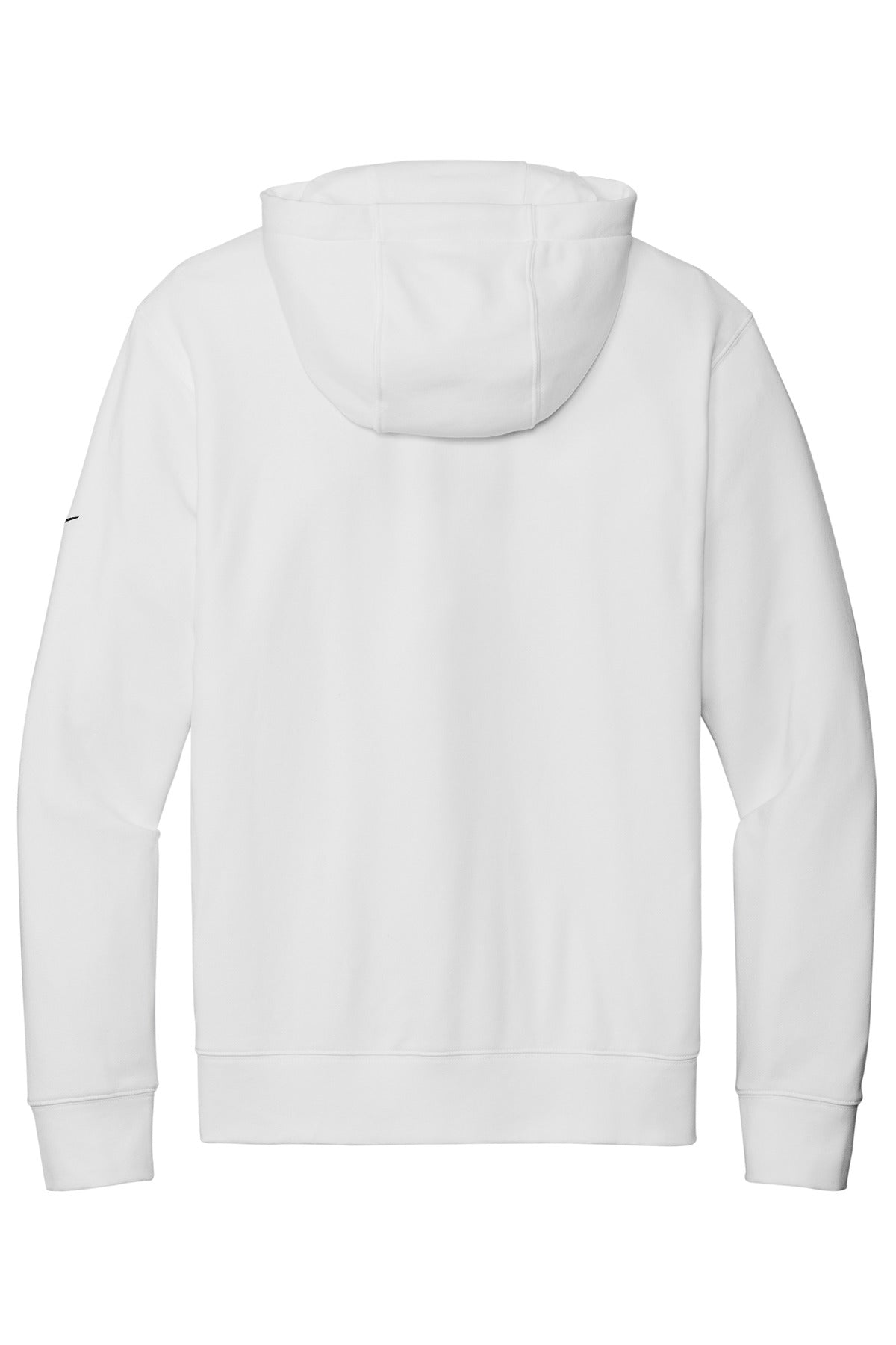 Nike Club Fleece Sleeve Swoosh Pullover Hoodie - White