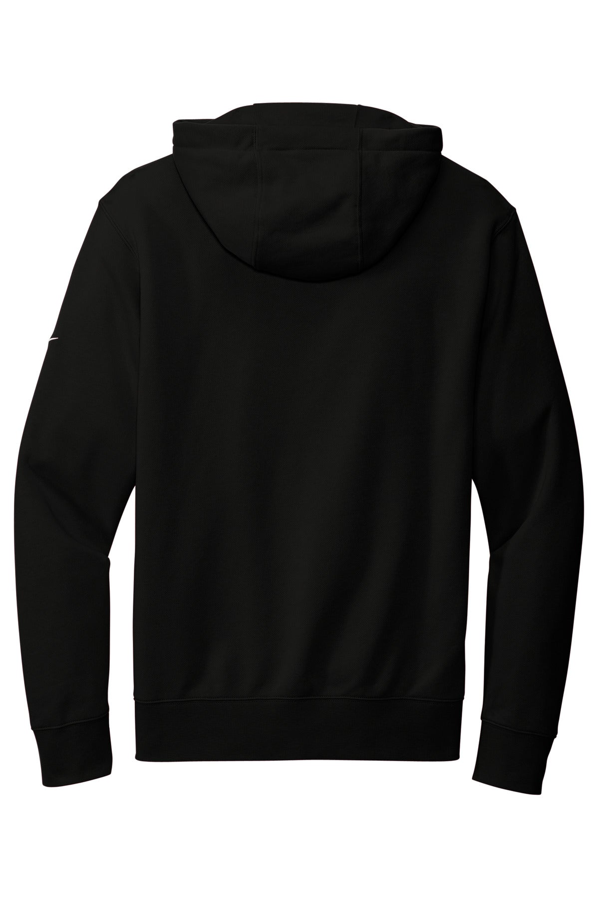 Nike Club Fleece Sleeve Swoosh Full-Zip Hoodie - Black