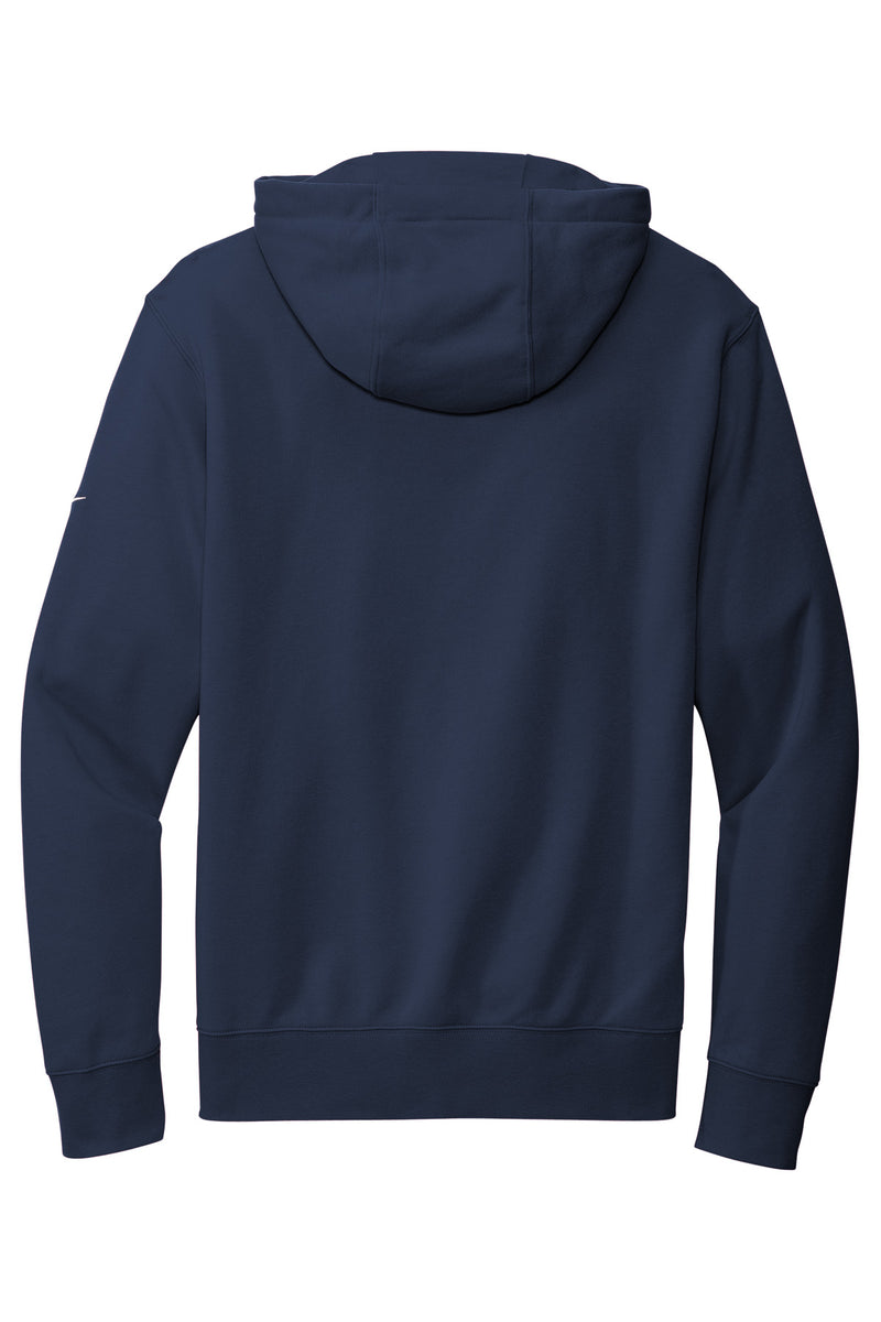 Nike Club Fleece Sleeve Swoosh Full-Zip Hoodie - Midnight Navy
