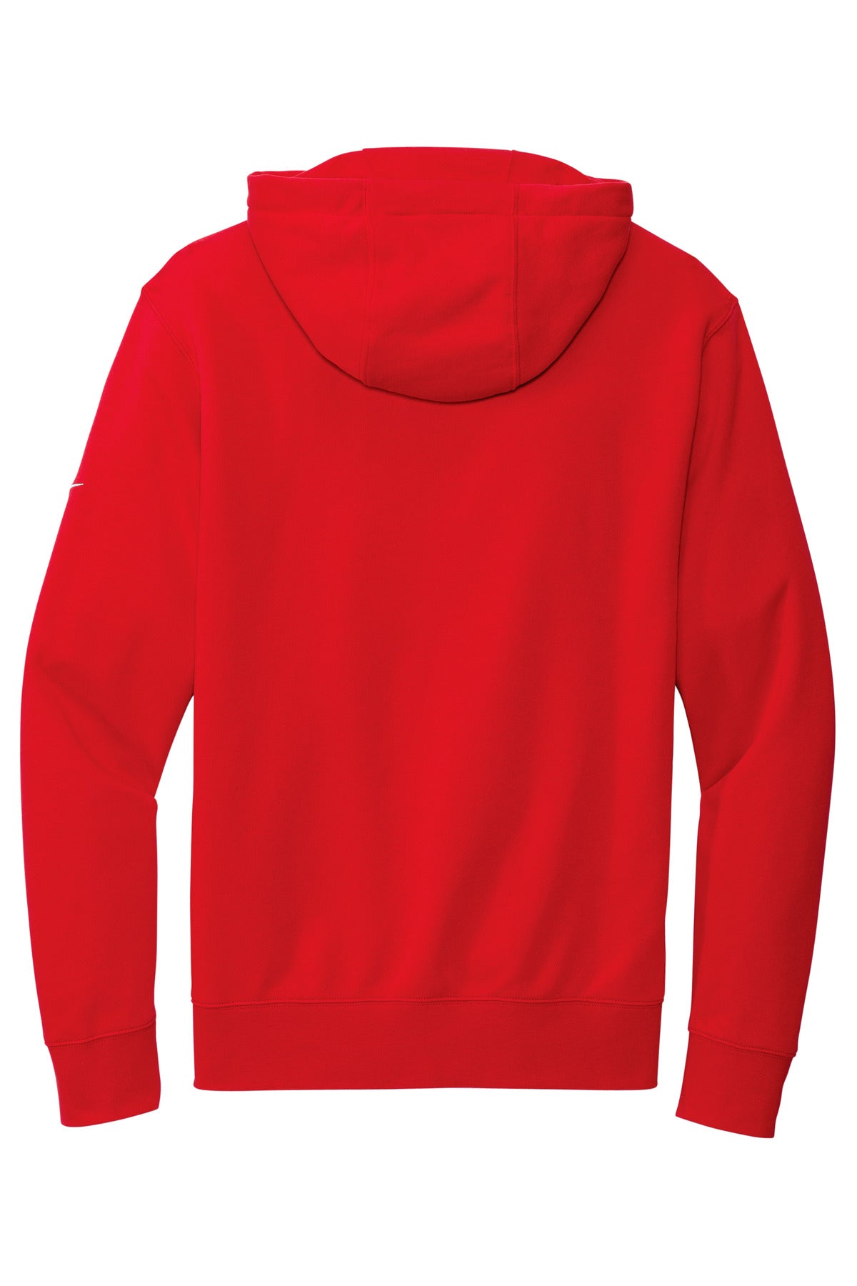 Nike Club Fleece Sleeve Swoosh Full-Zip Hoodie - University Red