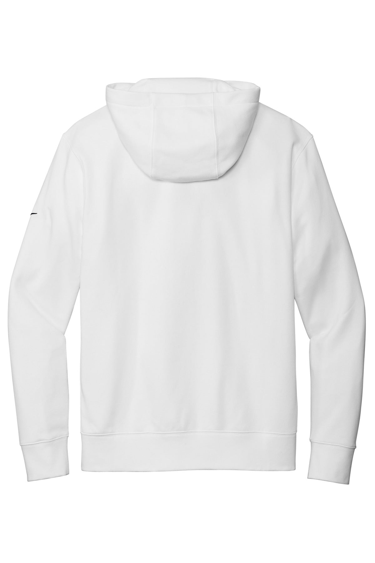 Nike Club Fleece Sleeve Swoosh Full-Zip Hoodie - White