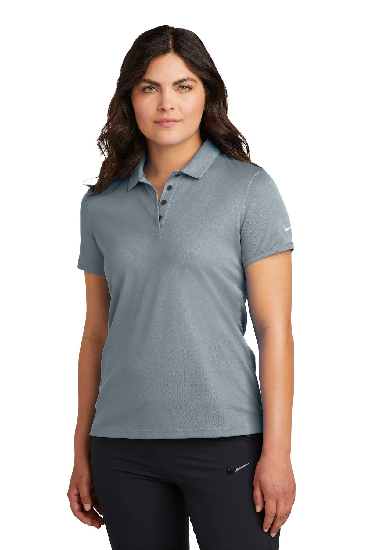 Nike Women's Victory Solid Polo - Cool Grey