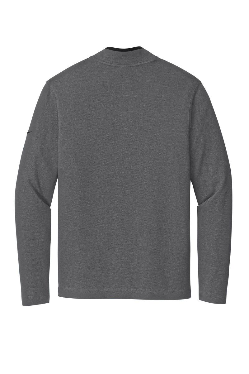 Nike Textured 1/2-Zip Cover-Up - Dark Grey