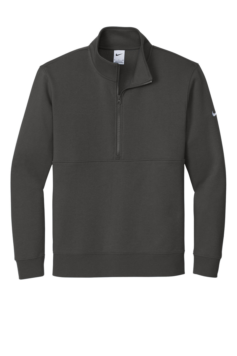 Nike Club Fleece Sleeve Swoosh 1/2-Zip - Anthracite