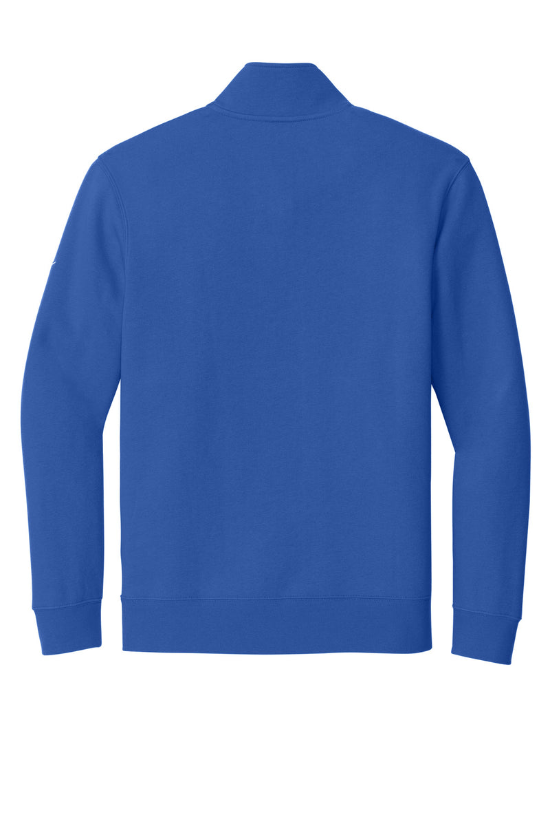 Nike Club Fleece Sleeve Swoosh 1/2-Zip - Game Royal