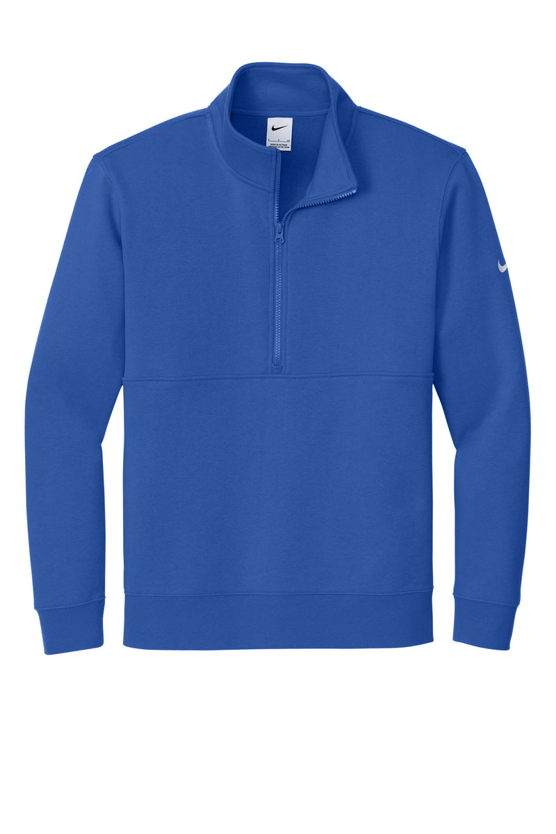 Nike Club Fleece Sleeve Swoosh 1/2-Zip - Game Royal