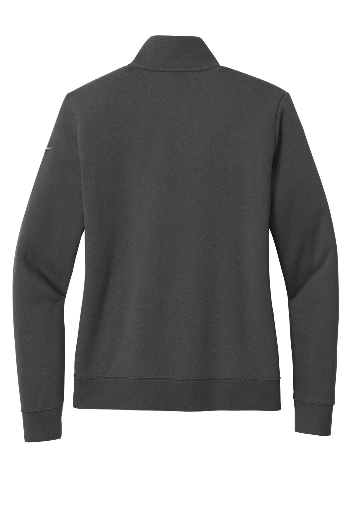 Nike Women's Club Fleece Sleeve Swoosh 1/2-Zip - Anthracite