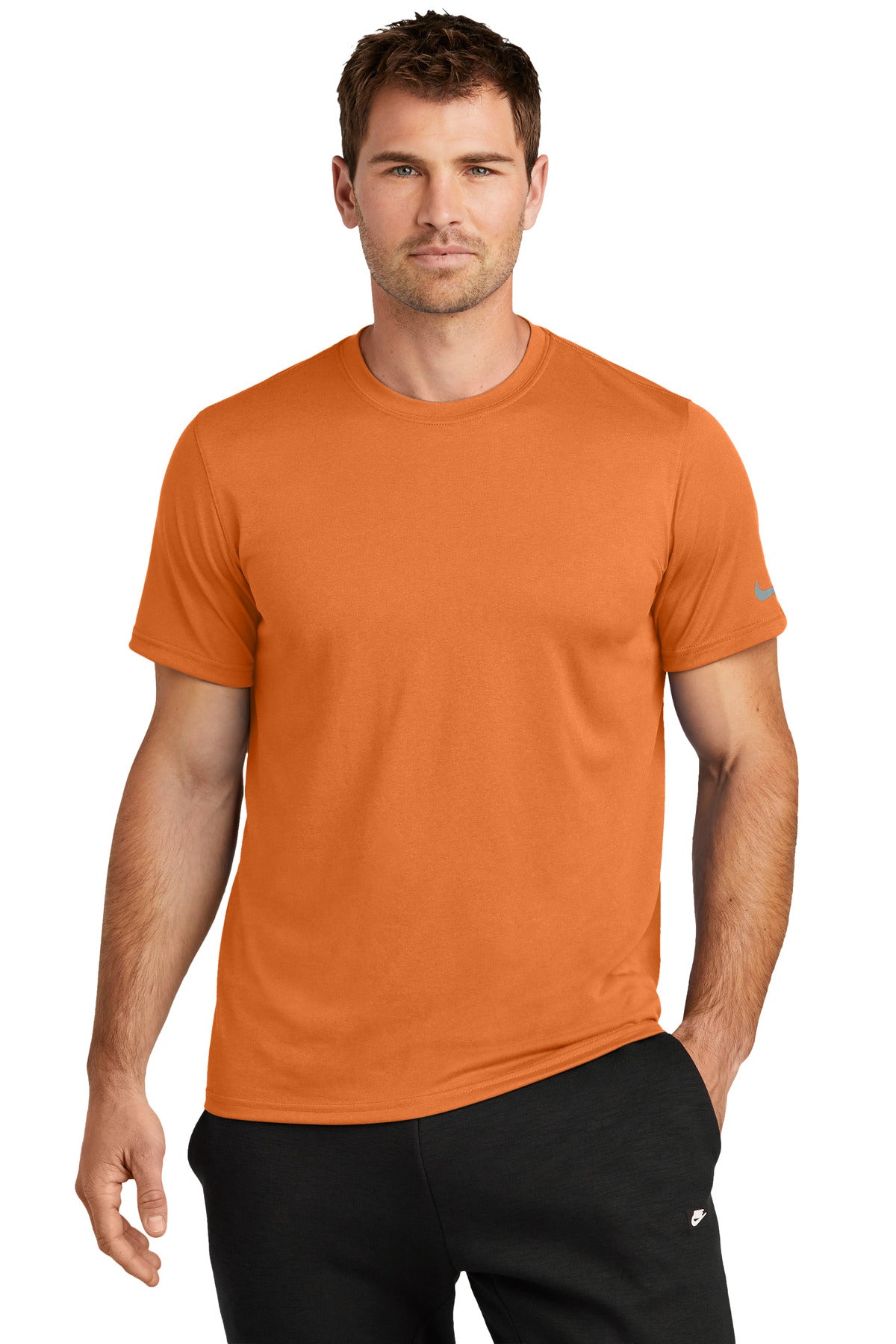 Nike Swoosh Sleeve rLegend Tee - Desert Orange
