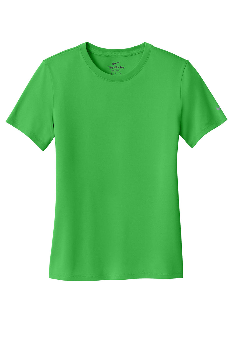Nike Women's Swoosh Sleeve rLegend Tee - Apple Green