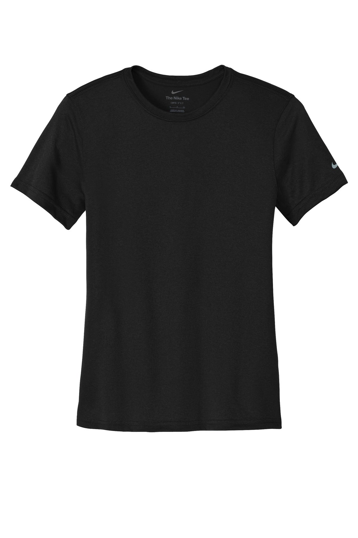 Nike Women's Swoosh Sleeve rLegend Tee - Black