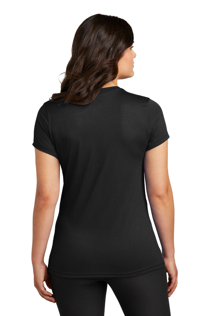 Nike Women's Swoosh Sleeve rLegend Tee - Black