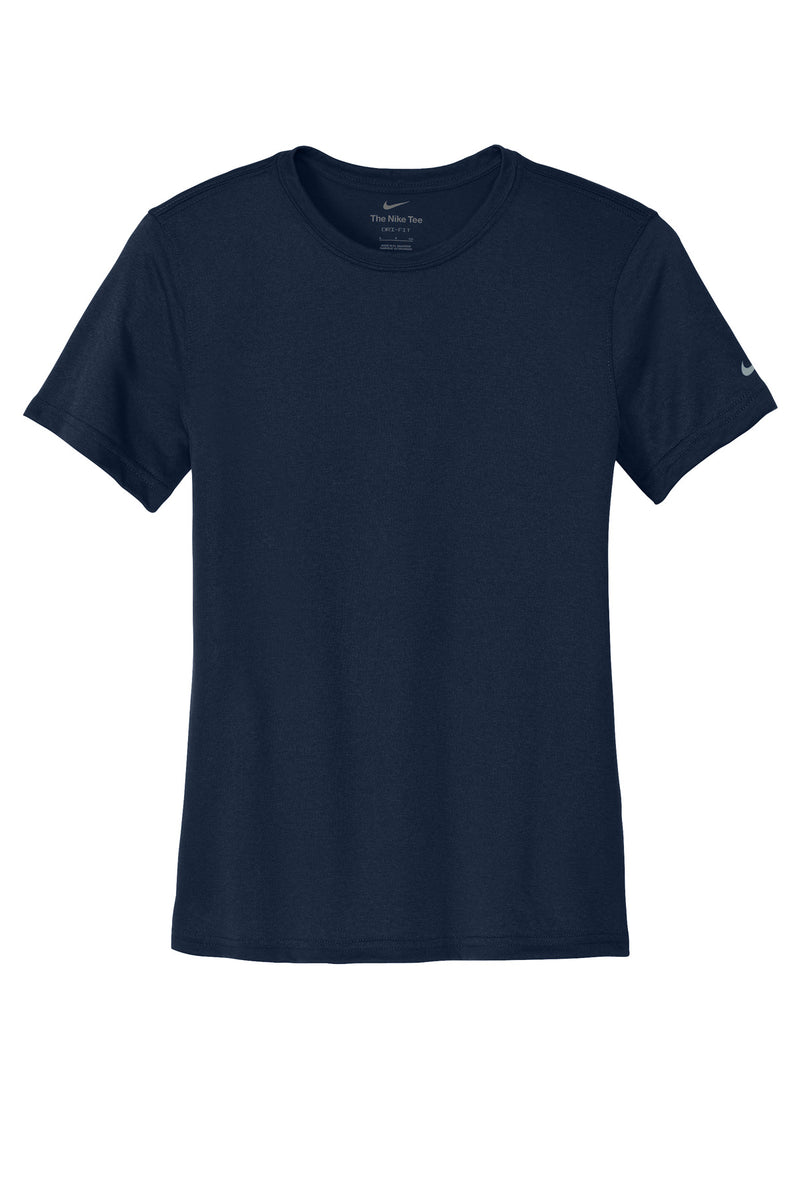 Nike Women's Swoosh Sleeve rLegend Tee - College Navy