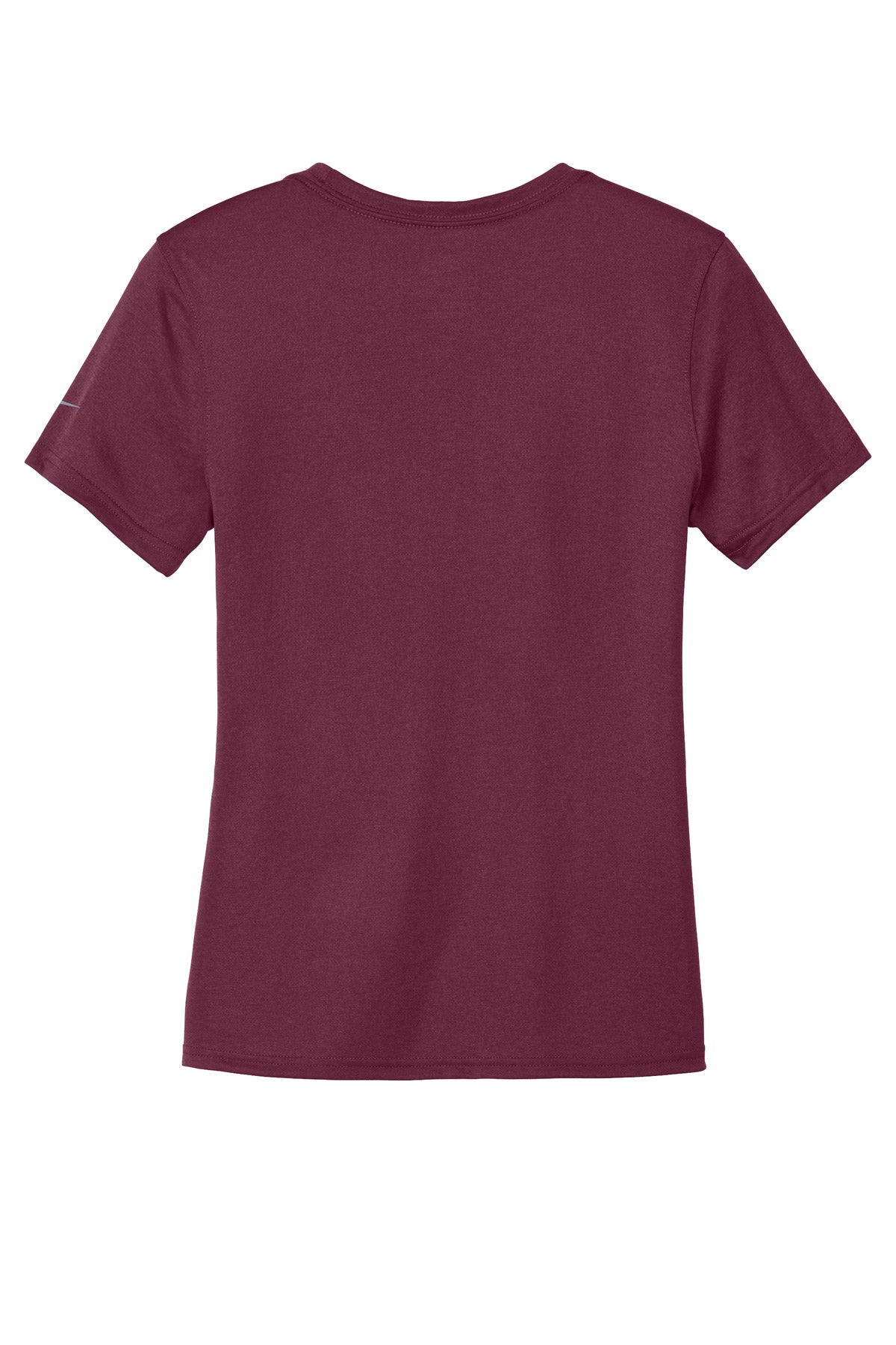 Nike Women's Swoosh Sleeve rLegend Tee - Deep Maroon