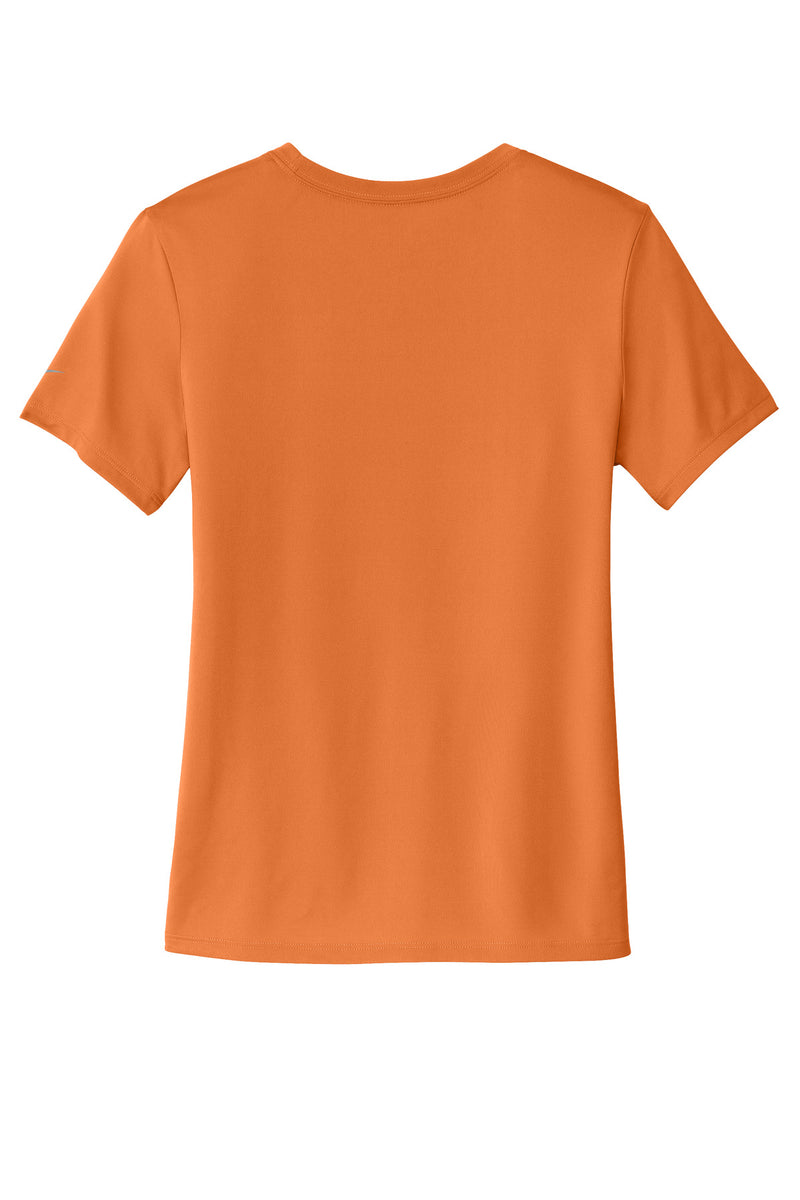 Nike Women's Swoosh Sleeve rLegend Tee - Desert Orange