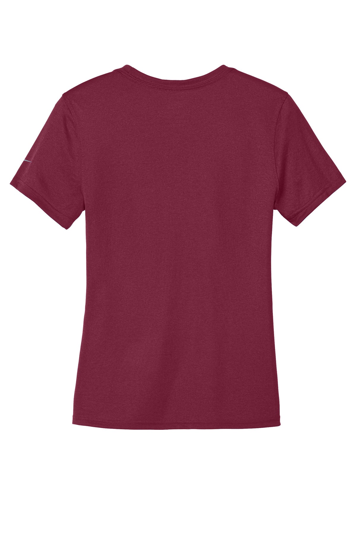 Nike Women's Swoosh Sleeve rLegend Tee - Team Maroon