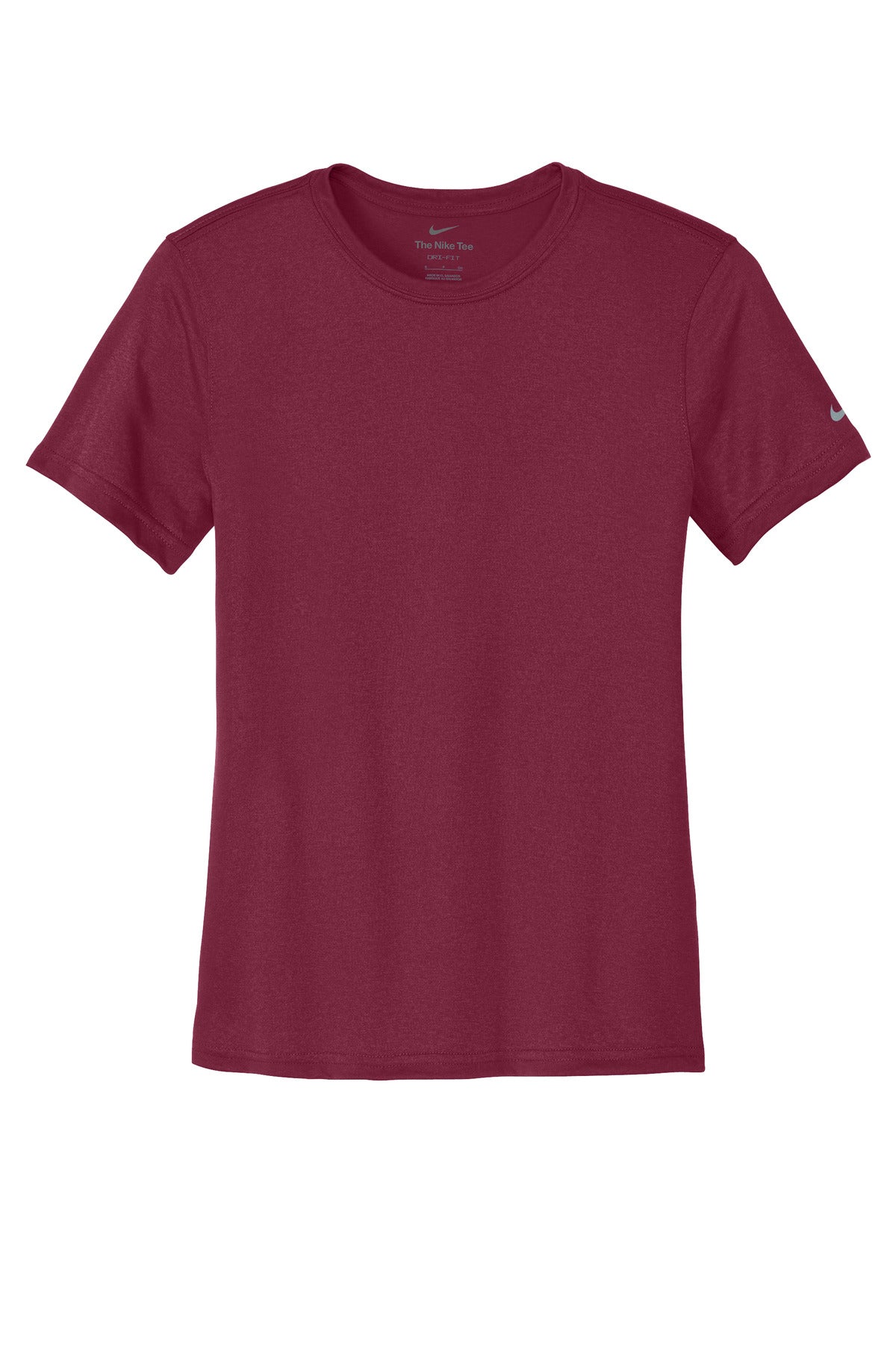 Nike Women's Swoosh Sleeve rLegend Tee - Team Maroon