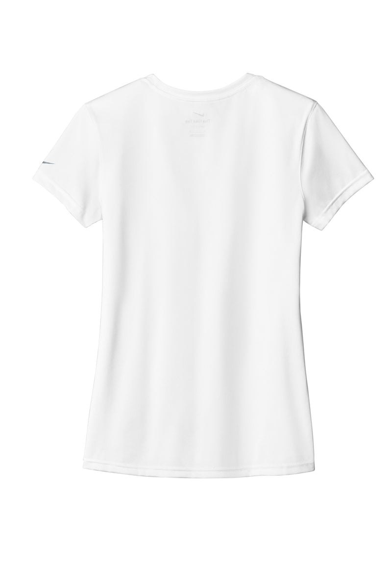 Nike Women's Swoosh Sleeve rLegend Tee - White