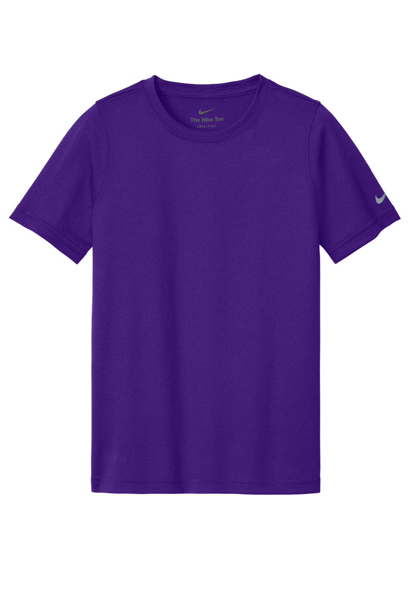 Nike Youth Swoosh Sleeve rLegend Tee - Court Purple