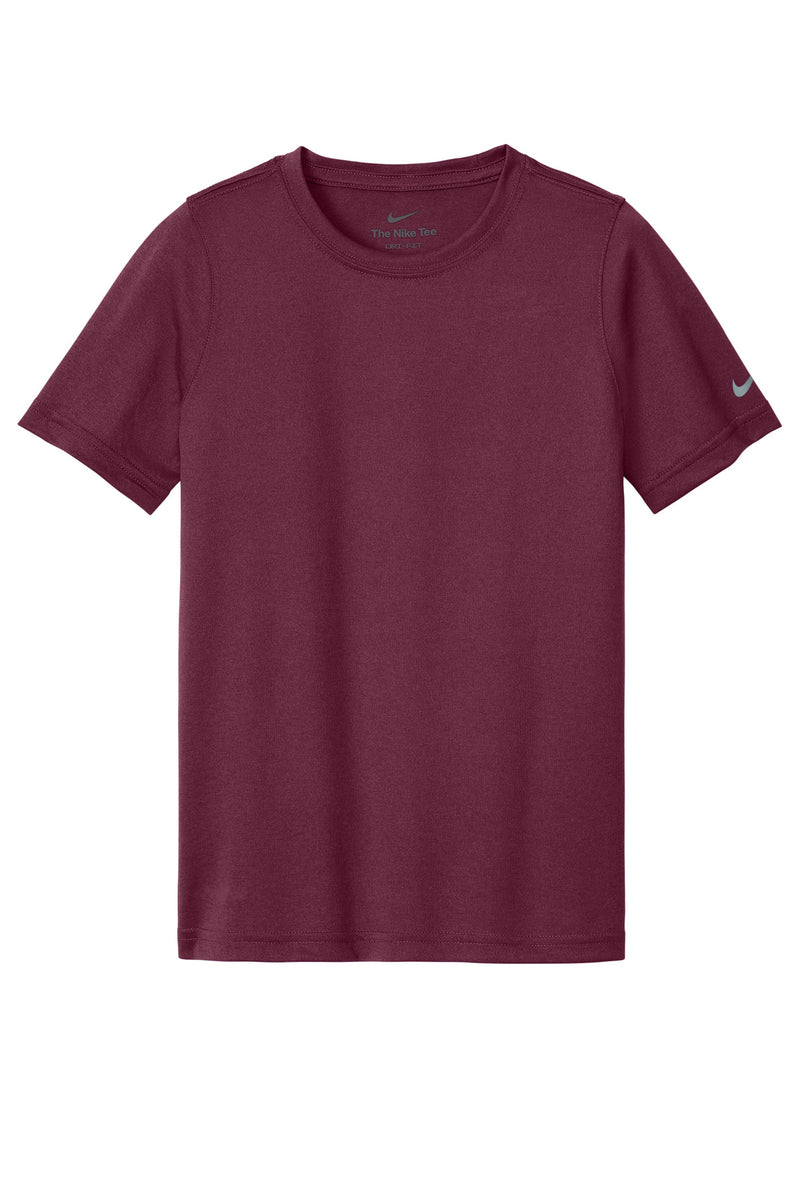 Nike Youth Swoosh Sleeve rLegend Tee - Deep Maroon
