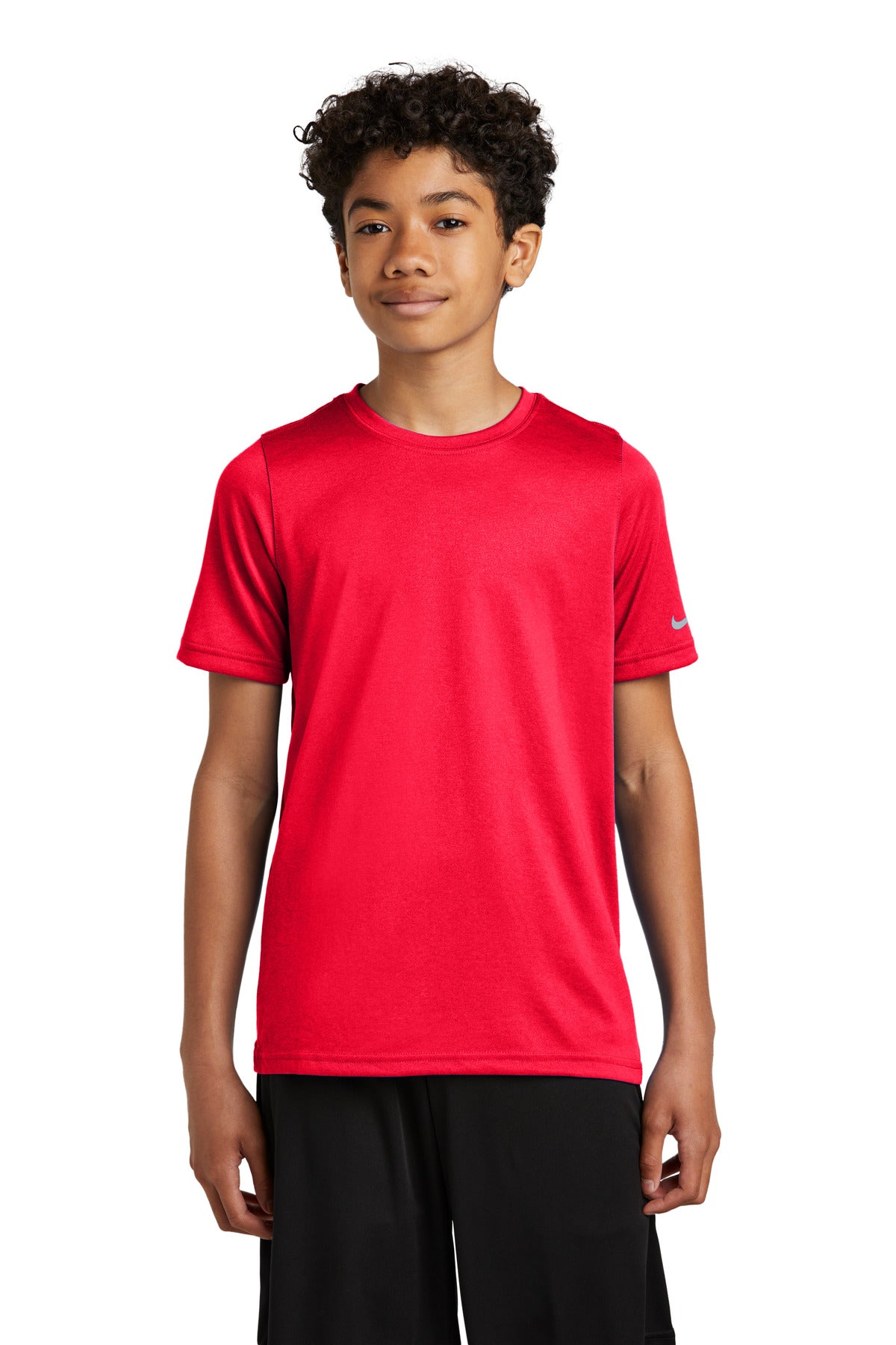 Nike Youth Swoosh Sleeve rLegend Tee - University Red