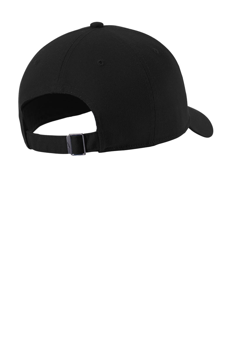 Nike Heritage Cotton Twill Cap - Black