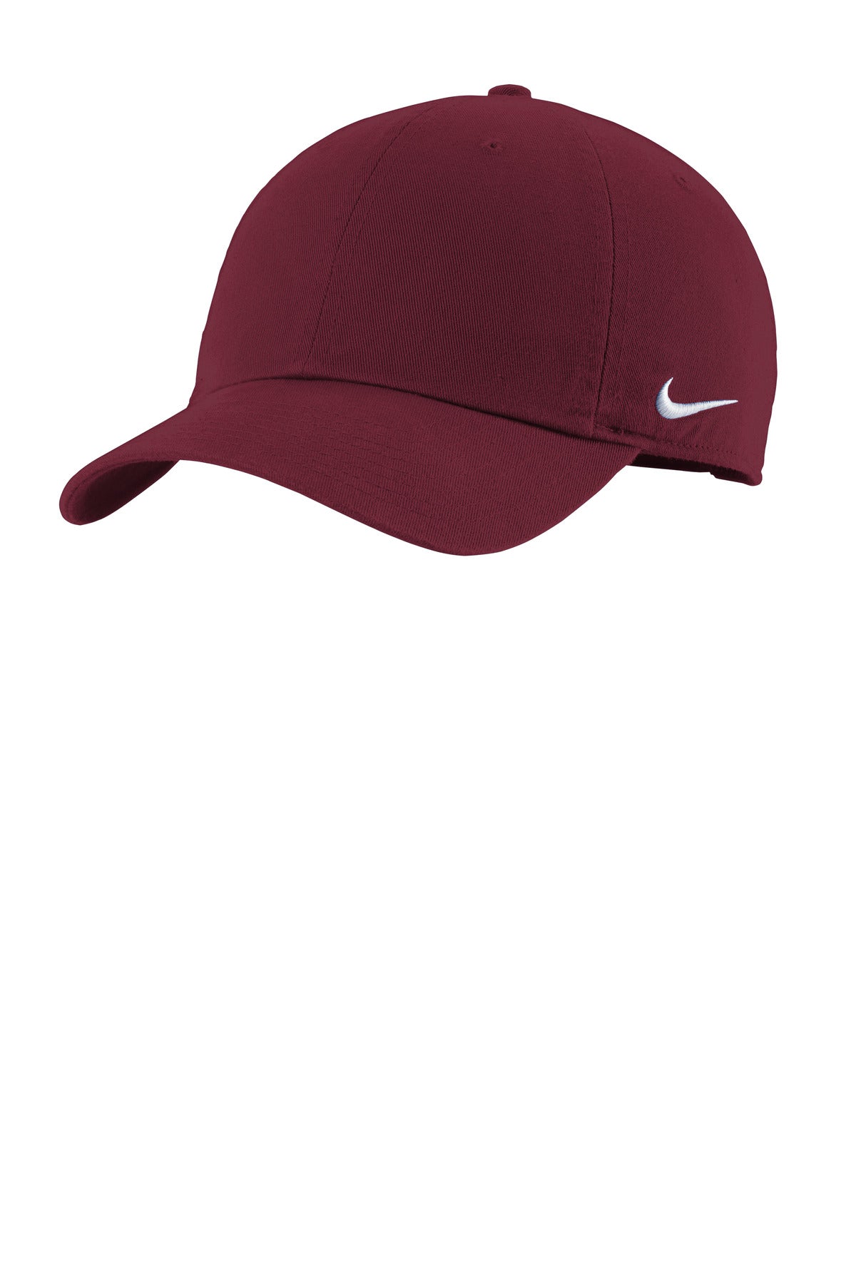 Nike Heritage Cotton Twill Cap - Deep Maroon