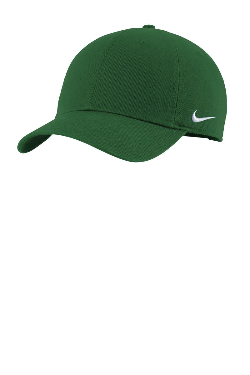 Nike Heritage Cotton Twill Cap - Gorge Green