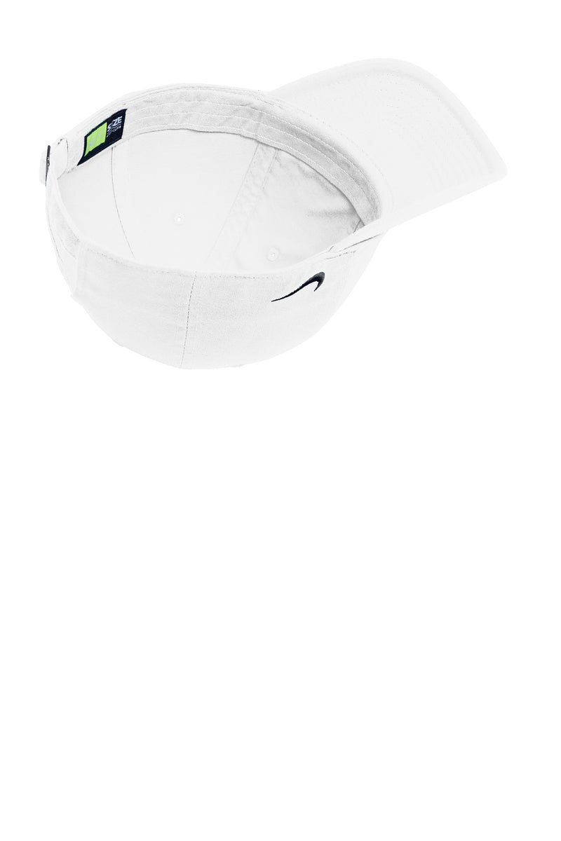 Nike Heritage Cotton Twill Cap - White