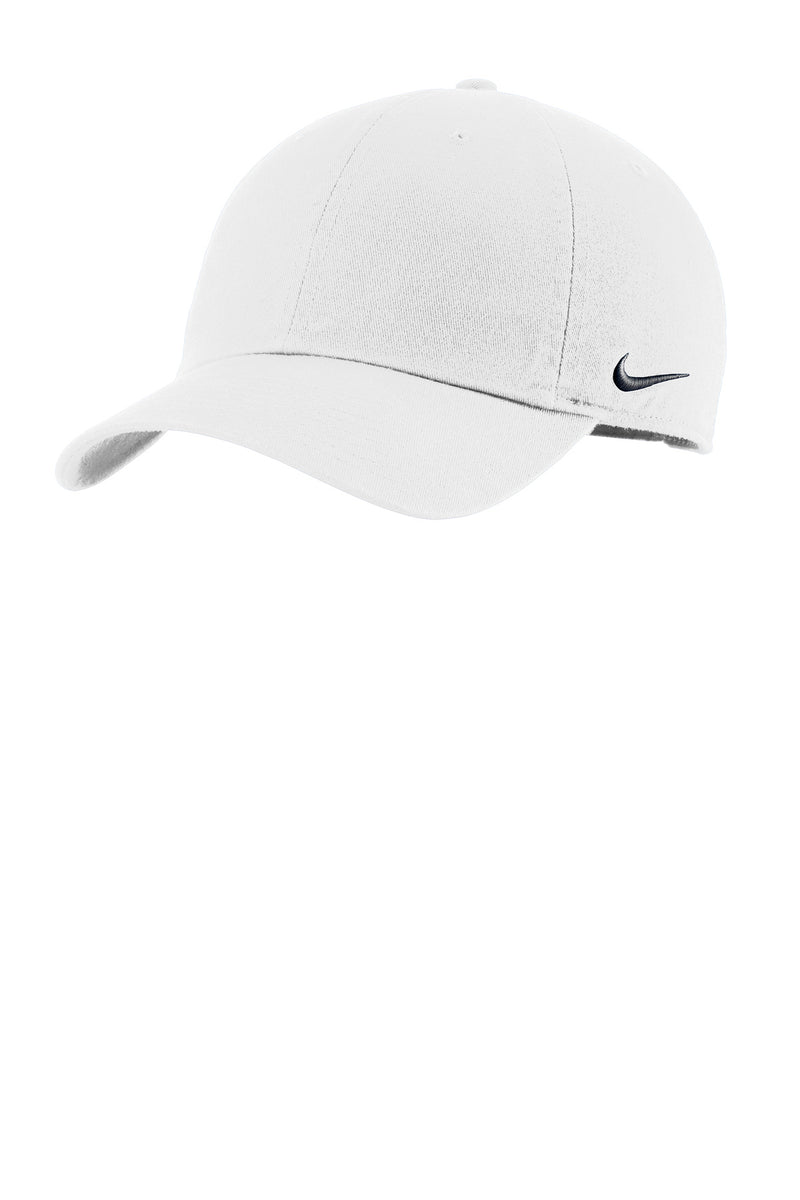 Nike Heritage Cotton Twill Cap - White