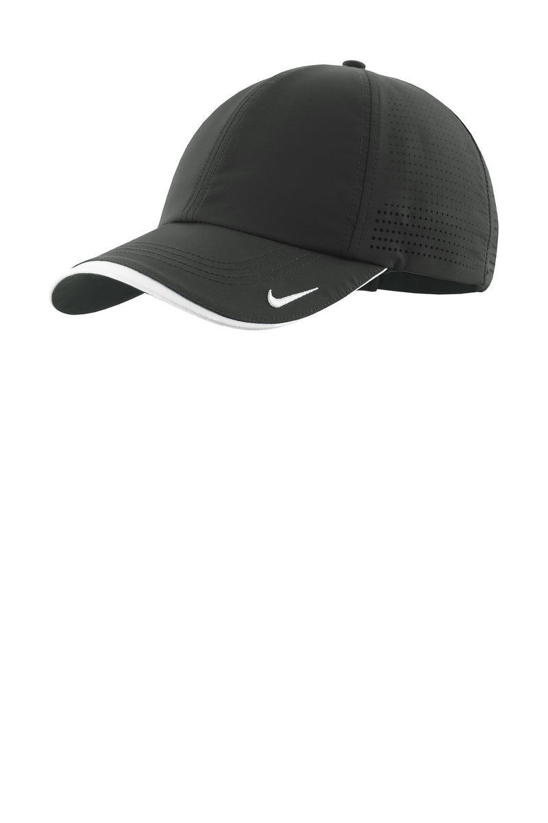 Nike Dri-FIT Perforated Performance Cap - Anthracite/ White