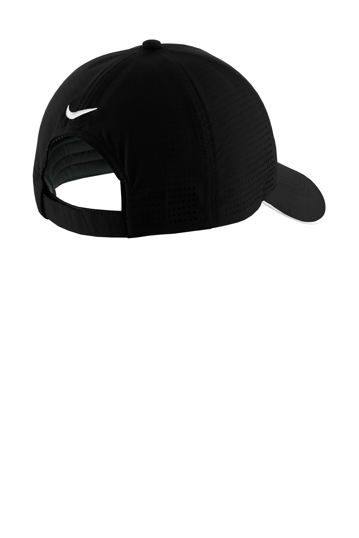 Nike Dri-FIT Perforated Performance Cap - Black/ White