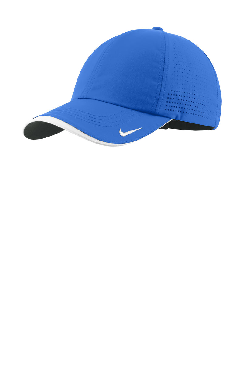 Nike Dri-FIT Perforated Performance Cap - Game Royal/ White