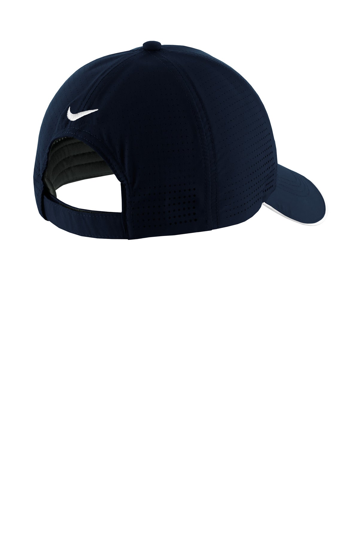 Nike Dri-FIT Perforated Performance Cap - Navy/ White