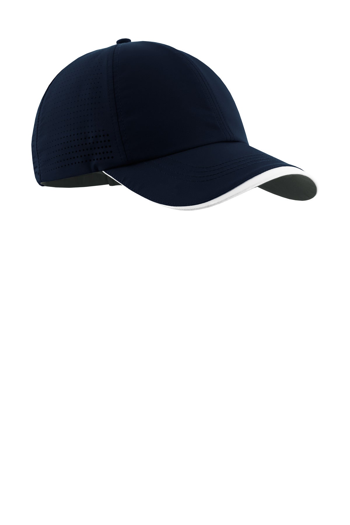 Nike Dri-FIT Perforated Performance Cap - Navy/ White