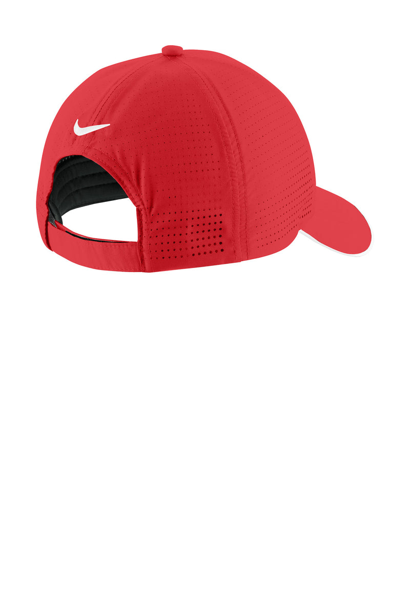 Nike Dri-FIT Perforated Performance Cap - University Red/ White