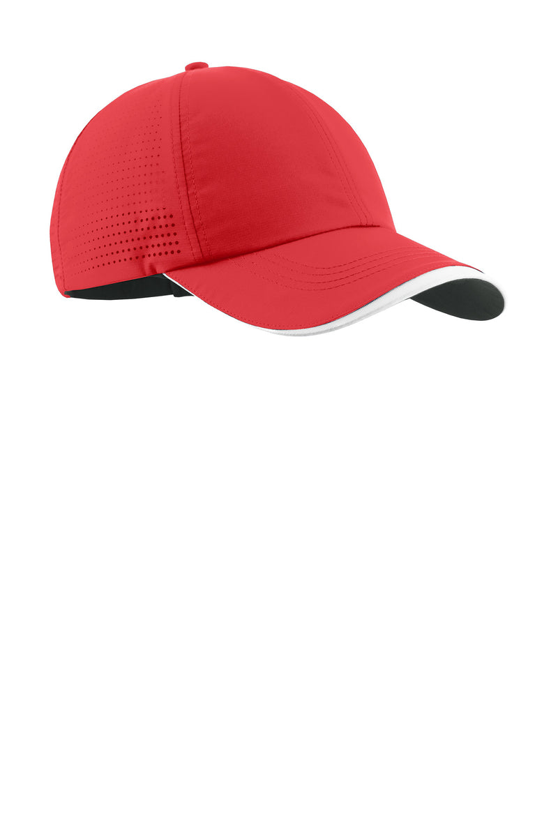 Nike Dri-FIT Perforated Performance Cap - University Red/ White