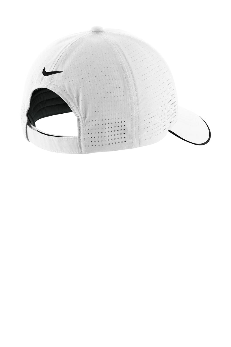 Nike Dri-FIT Perforated Performance Cap - White/ Black