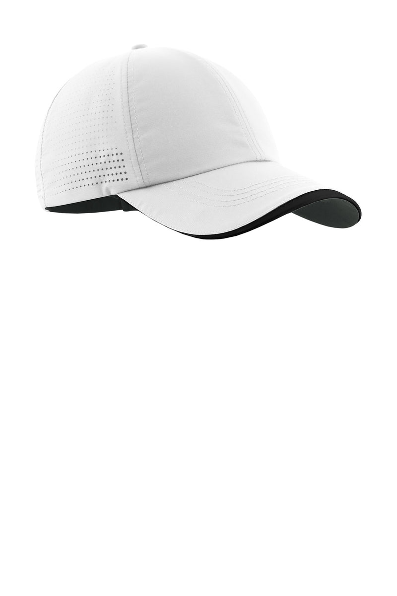 Nike Dri-FIT Perforated Performance Cap - White/ Black