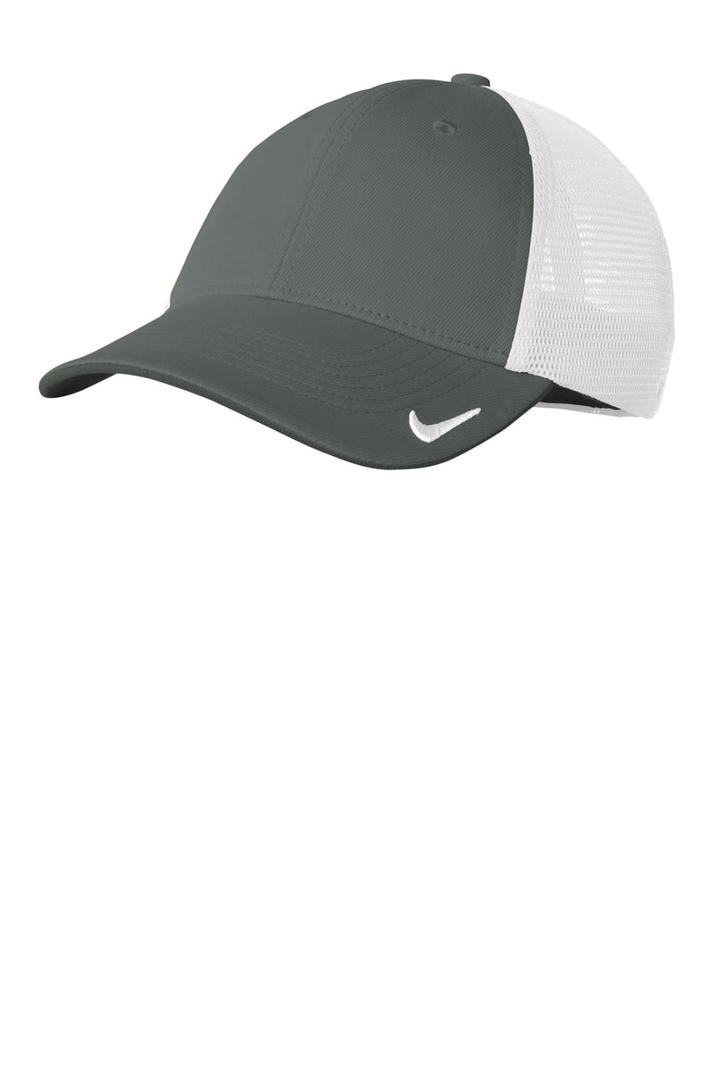Nike Stretch-to-Fit Mesh Back Cap - Anthracite/ White