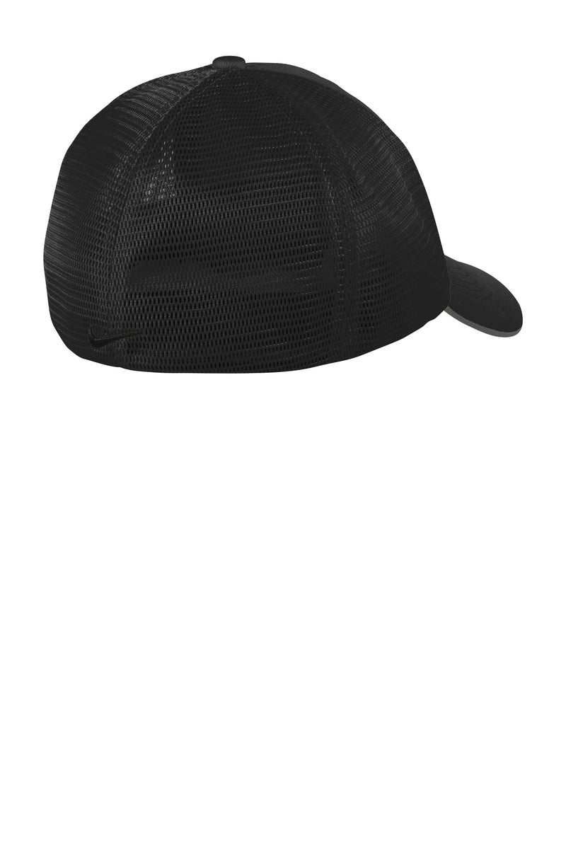 Nike Stretch-to-Fit Mesh Back Cap - Black/ Black