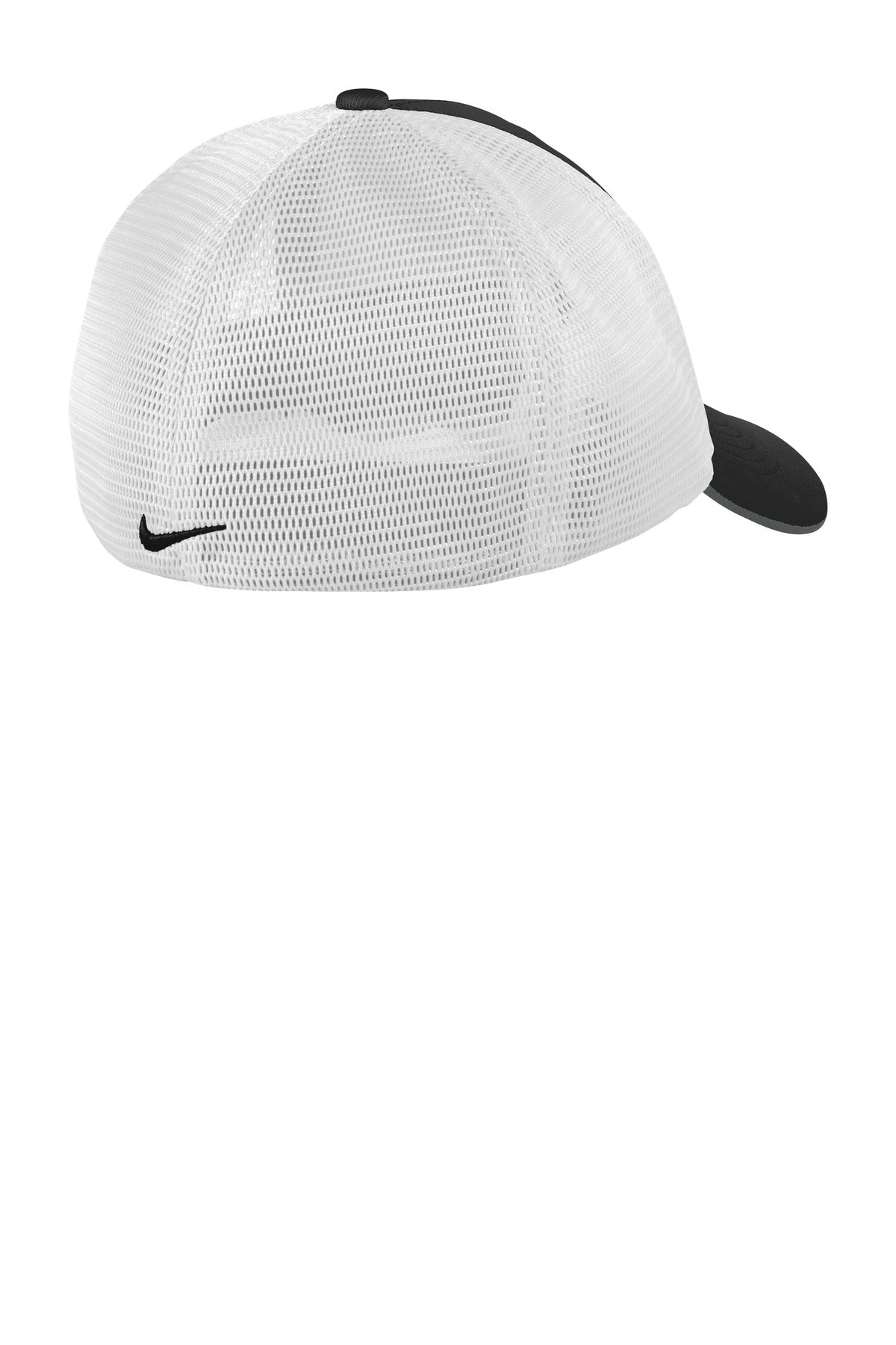 Nike Stretch-to-Fit Mesh Back Cap - Black/ White