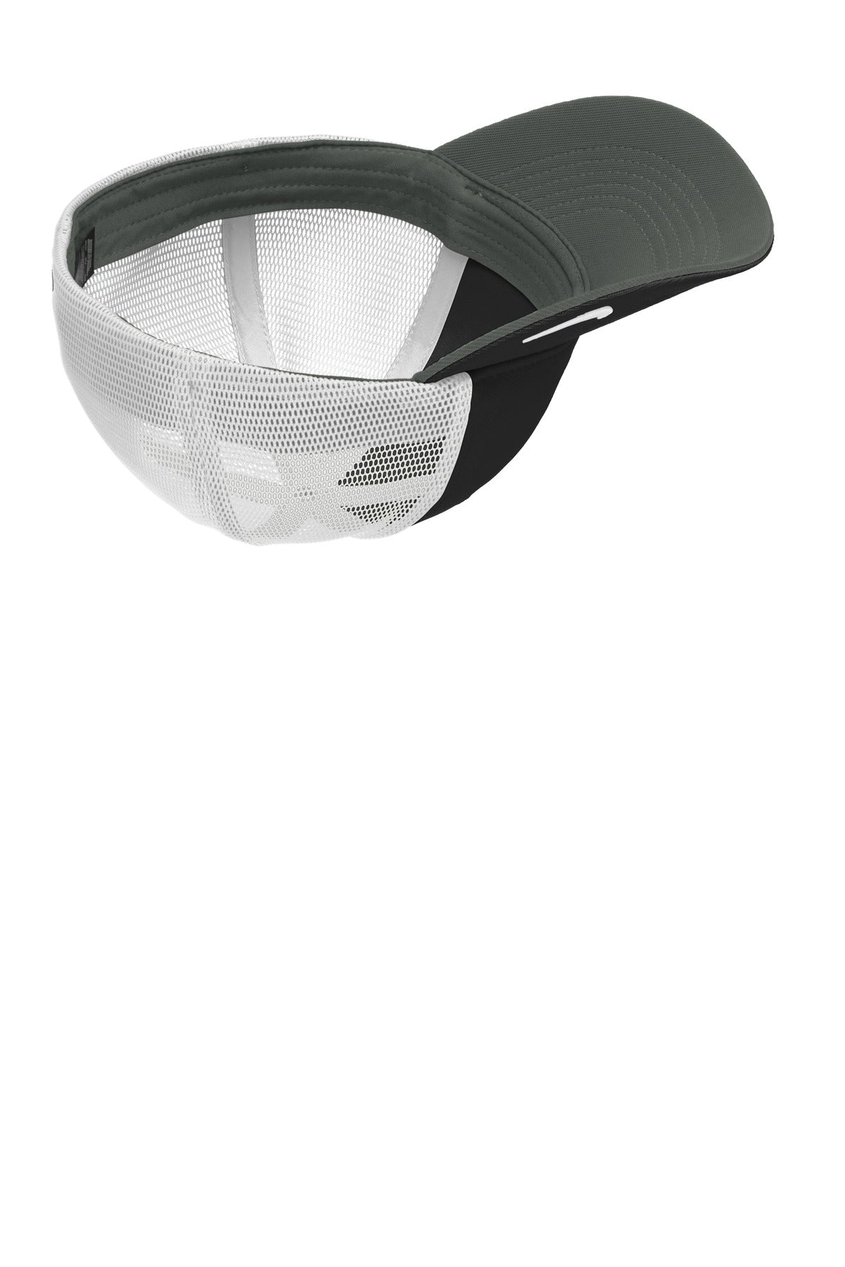 Nike Stretch-to-Fit Mesh Back Cap - Black/ White
