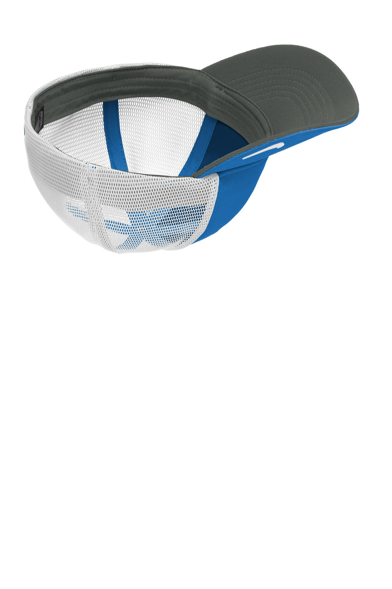 Nike Stretch-to-Fit Mesh Back Cap - Gym Blue/ White