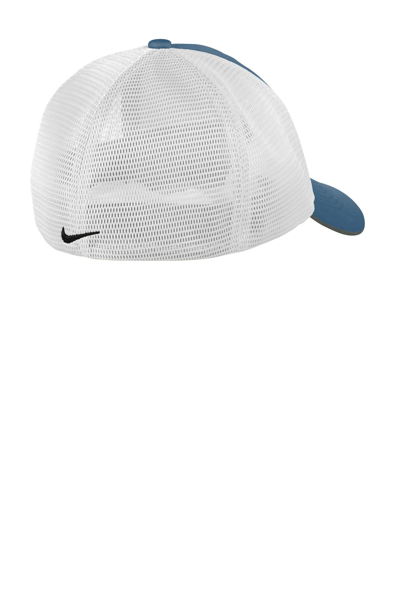 Nike Stretch-to-Fit Mesh Back Cap - Navy/ White