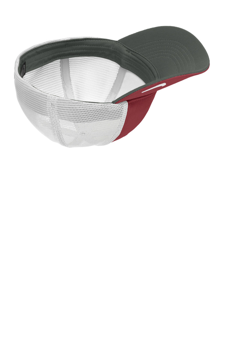 Nike Stretch-to-Fit Mesh Back Cap - Team Red/ White